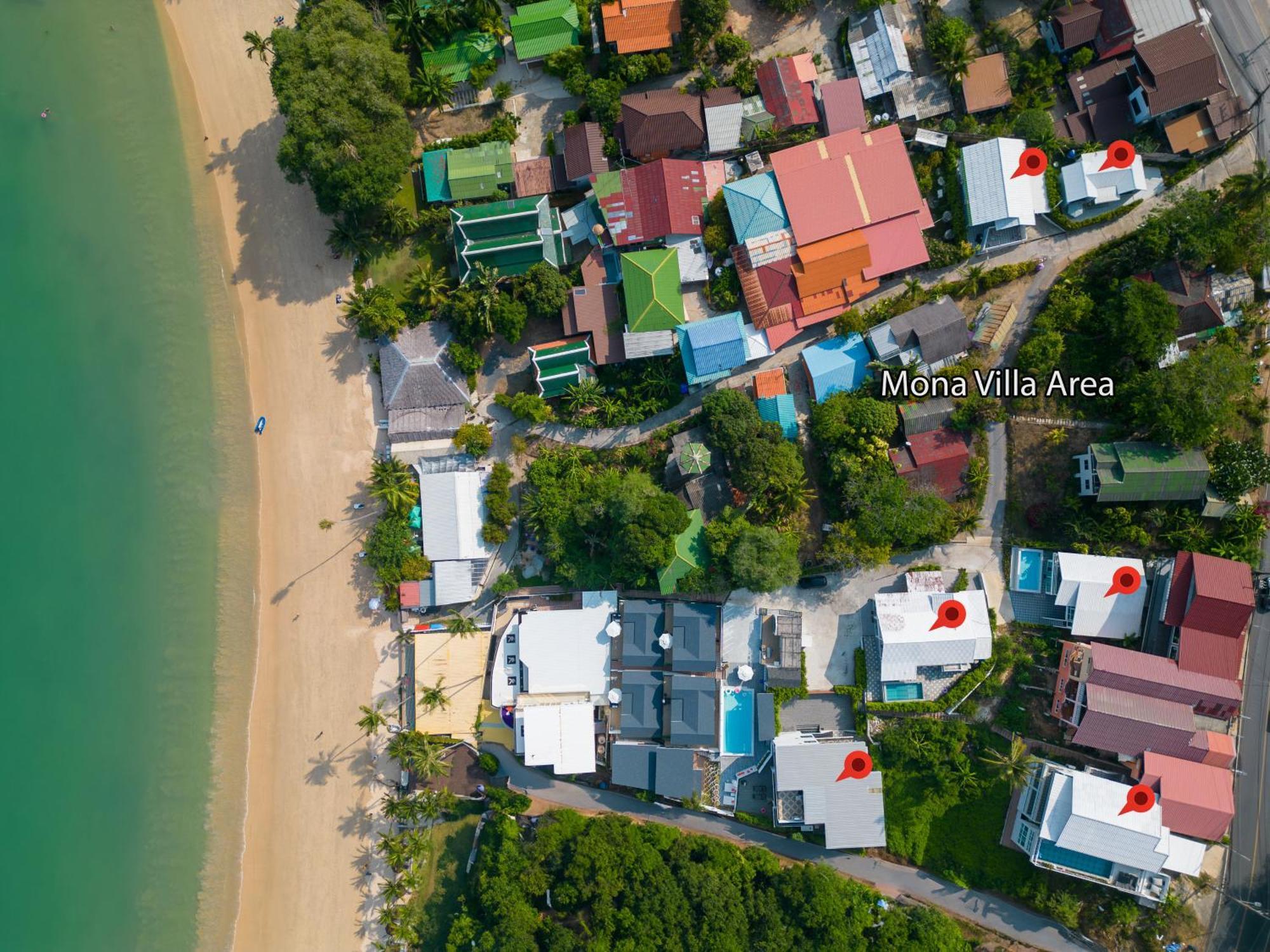Mona Seaview Pool Villa Beach Front Aoyon Beach Ban Makham Екстериор снимка