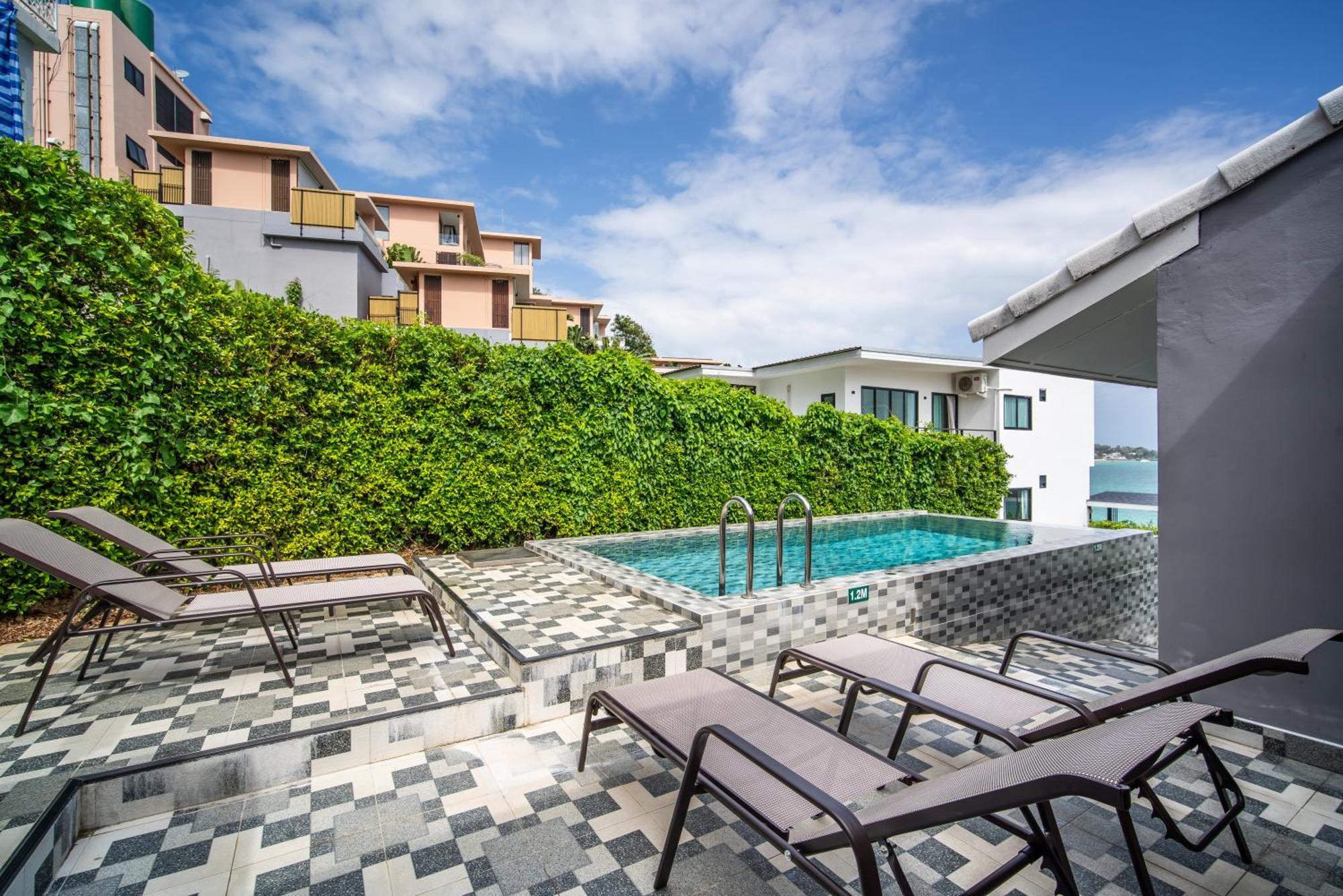 Mona Seaview Pool Villa Beach Front Aoyon Beach Ban Makham Стая снимка