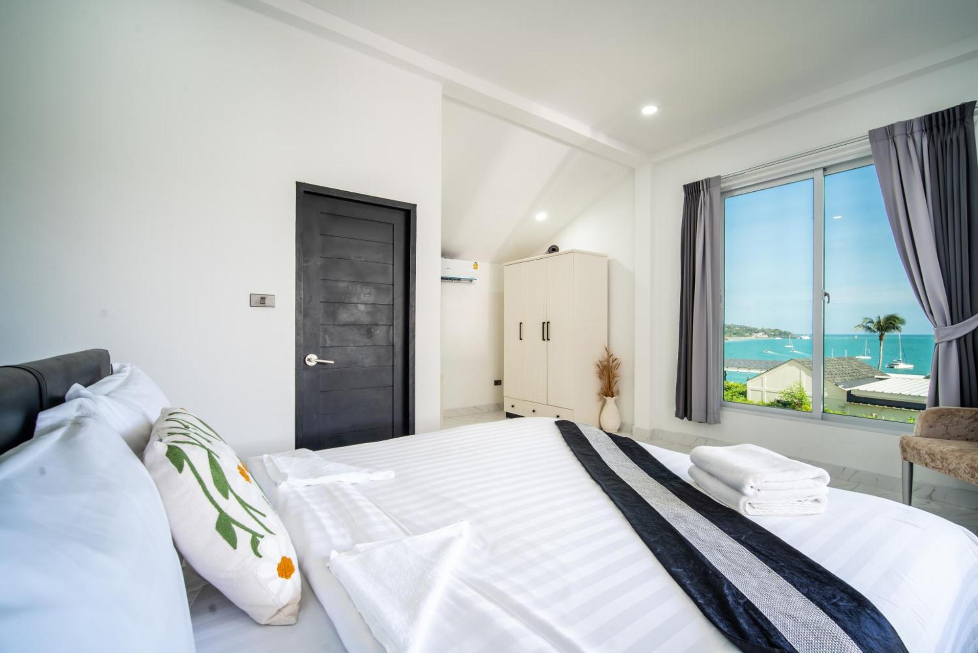 Mona Seaview Pool Villa Beach Front Aoyon Beach Ban Makham Стая снимка