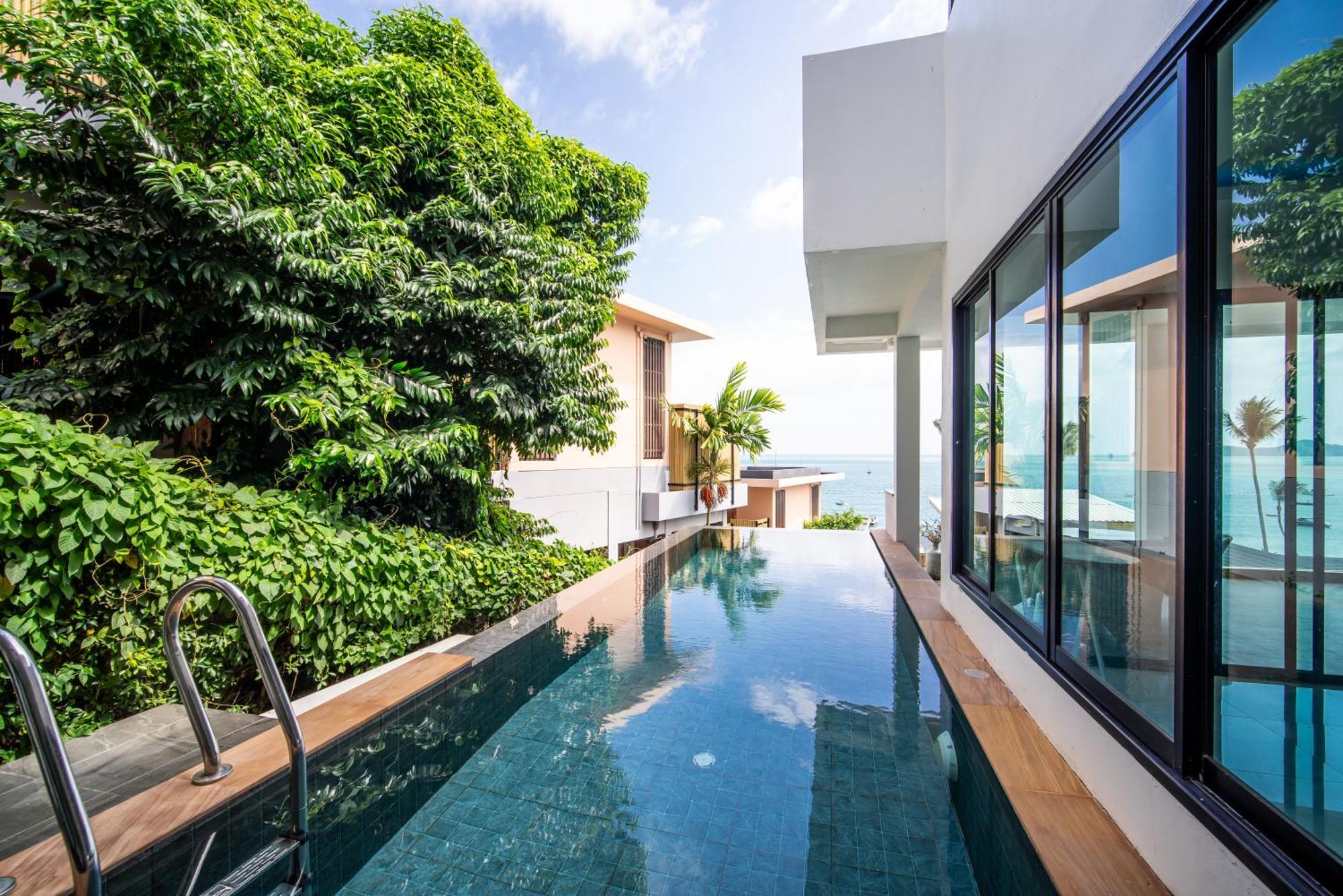 Mona Seaview Pool Villa Beach Front Aoyon Beach Ban Makham Екстериор снимка
