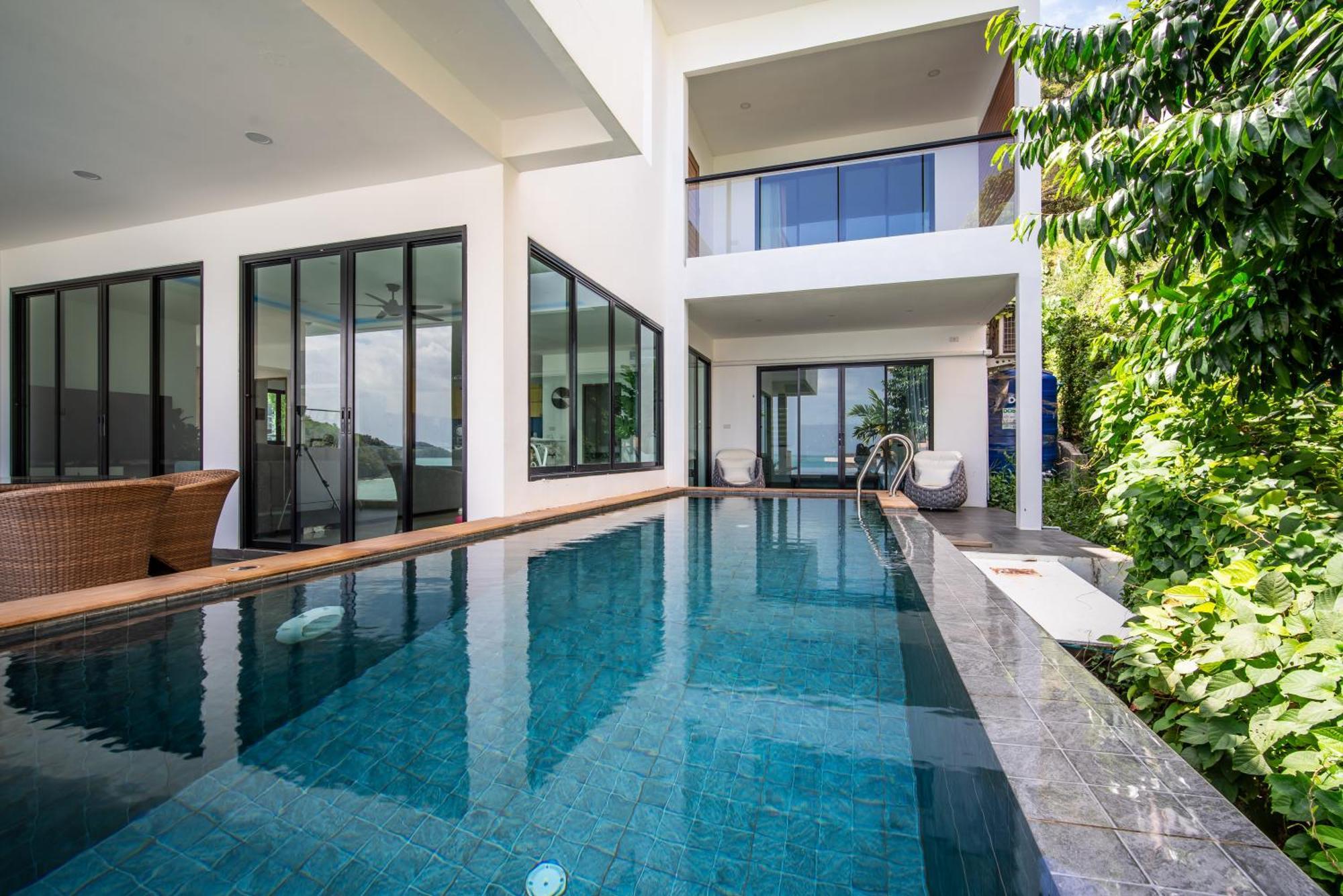 Mona Seaview Pool Villa Beach Front Aoyon Beach Ban Makham Стая снимка